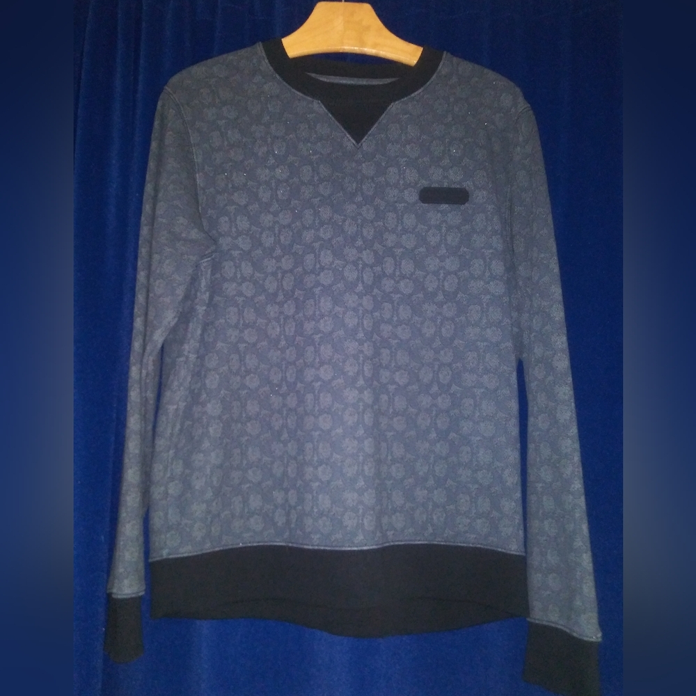 Mens Coach 1941 signature c sweatshirt